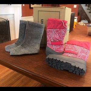 LL Bean Kids Snow Boots